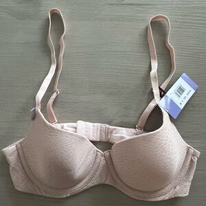 Hanes baby pink bra NWT